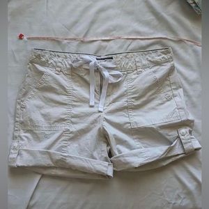 Tommy Hilfiger cream tie shorts, 6